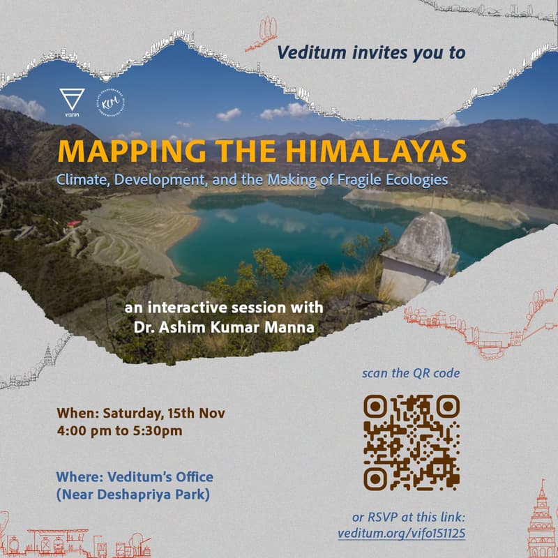 Cover Image for Mapping the Himalayas - an interactive session with Dr. Ashim Manna