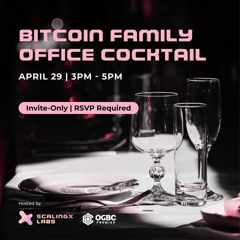 Cover Image for 🍺 Bitcoin Family Office Beer & Cocktail