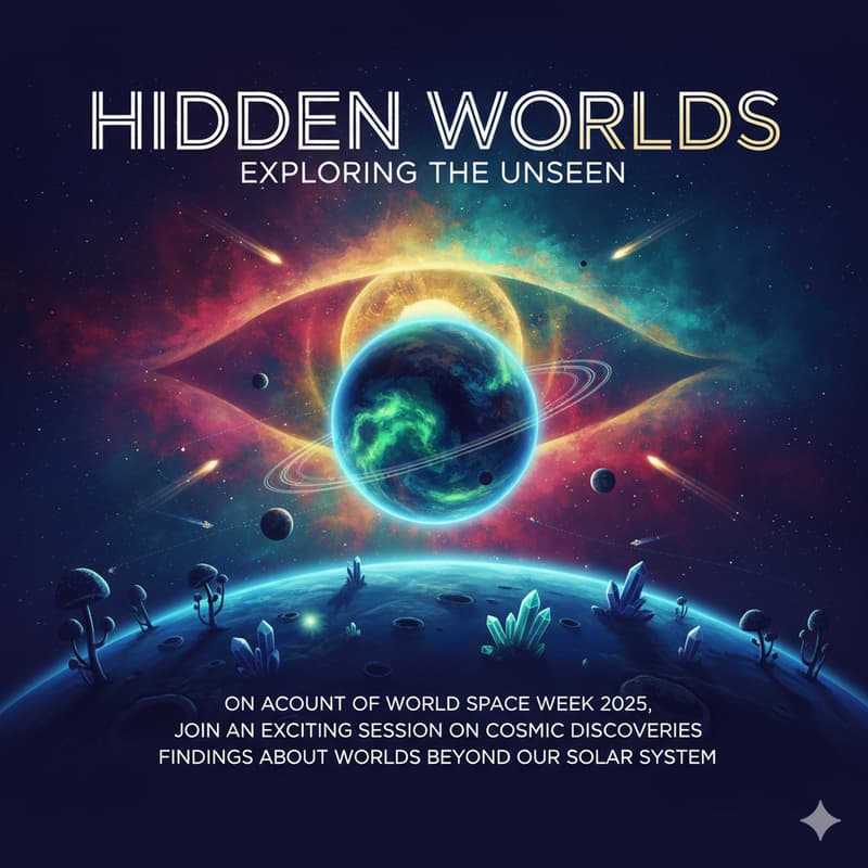 Cover Image for HIDDEN WORLDS : EXPLORING THE UNSEEN