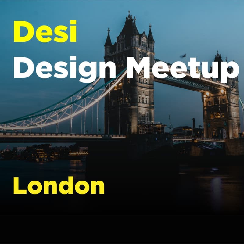 Cover Image for Indian Designers in London Meetup
