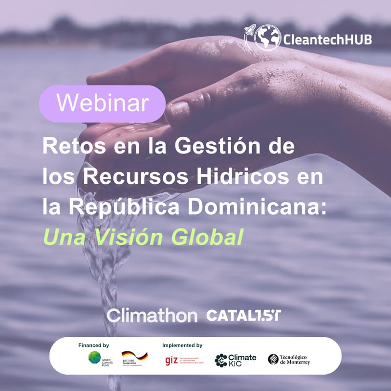 Cover Image for Webinar: Retos de la Gestión de los recursos Hídricos en la República Dominicana: Una Visión Regional.