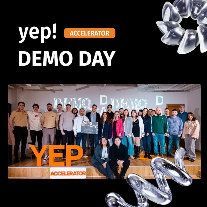 Cover Image for YEP Accelerator Demo Day. Offline