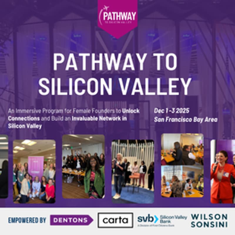 Cover Image for Pathway to Silicon Valley Investor/Mentor Mtgs and Networking Reception