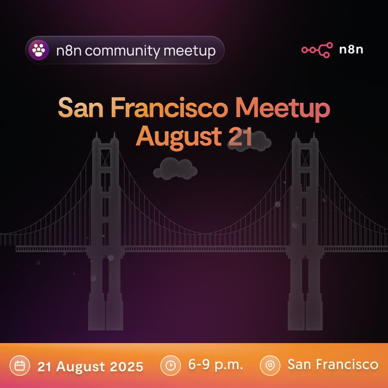Cover Image for San Francisco n8n Meetup