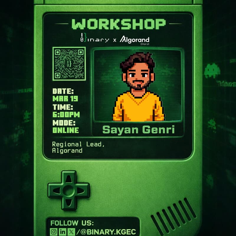 Cover Image for Binary v2 x Algorand