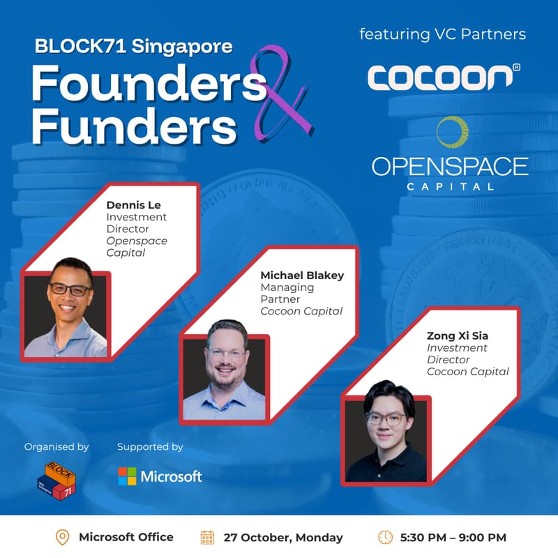 Cover Image for Founders and Funders - Cocoon Capital & Openspace Capital Edition