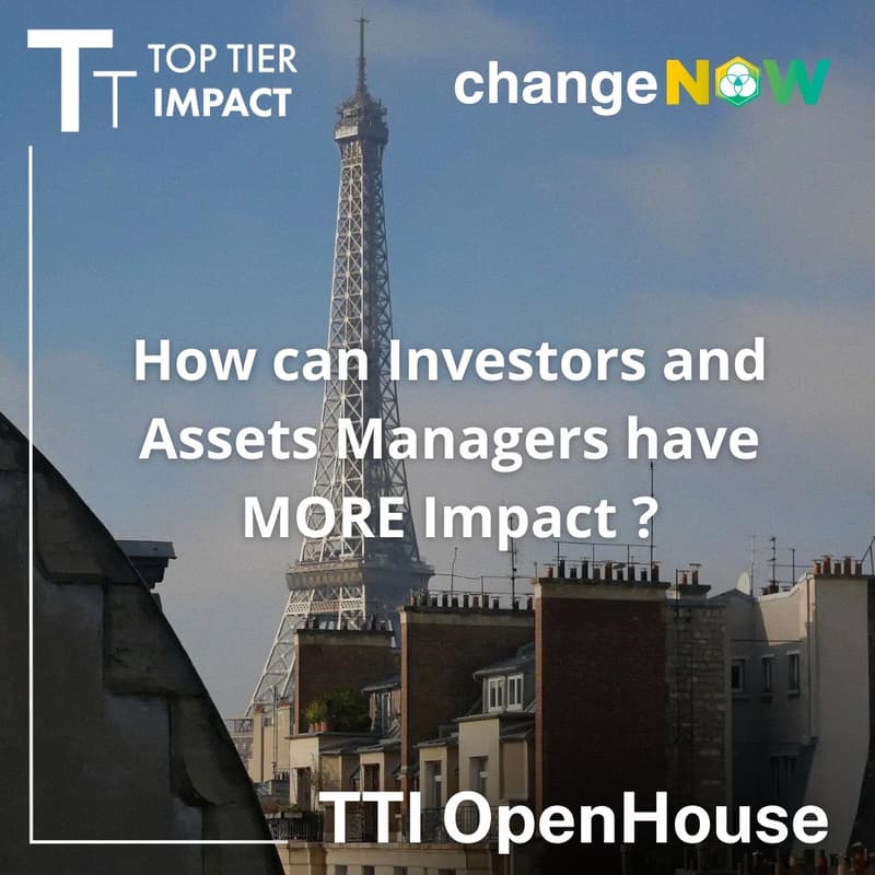 Cover Image for Panels and Networking Dinner - How can Investors and Asset Managers have MORE Impact ?