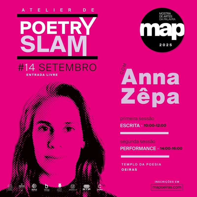 Cover Image for Atelier de Poetry Slam com anna zêpa