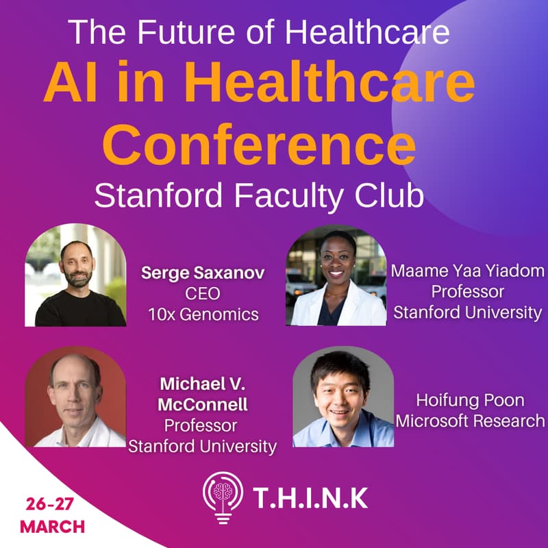 Cover Image for AI Healthcare Conference at Stanford