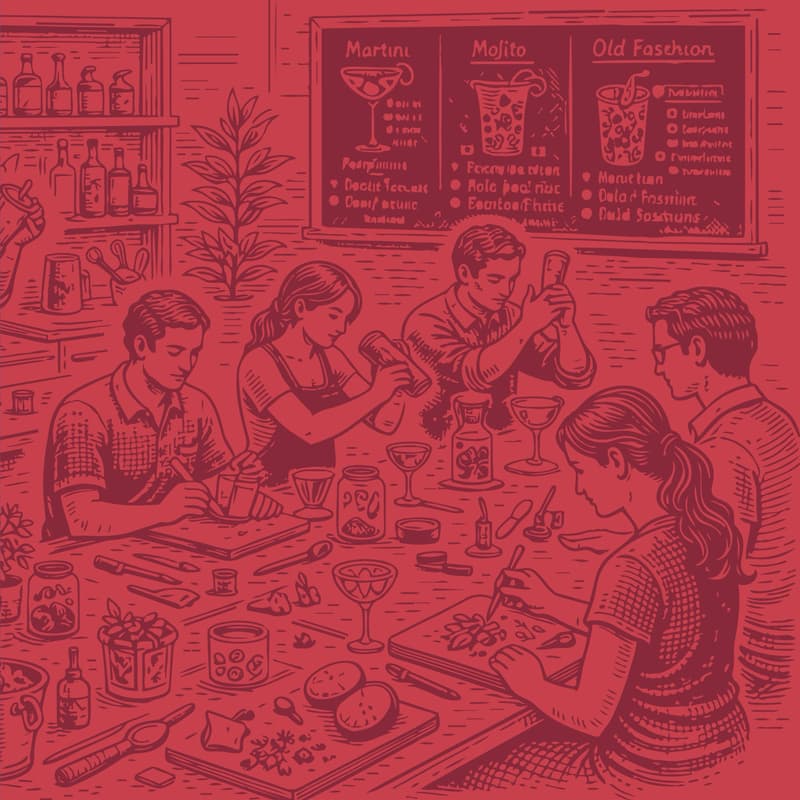 Cover Image for Taller de Coctelería - La 50 se ilumina