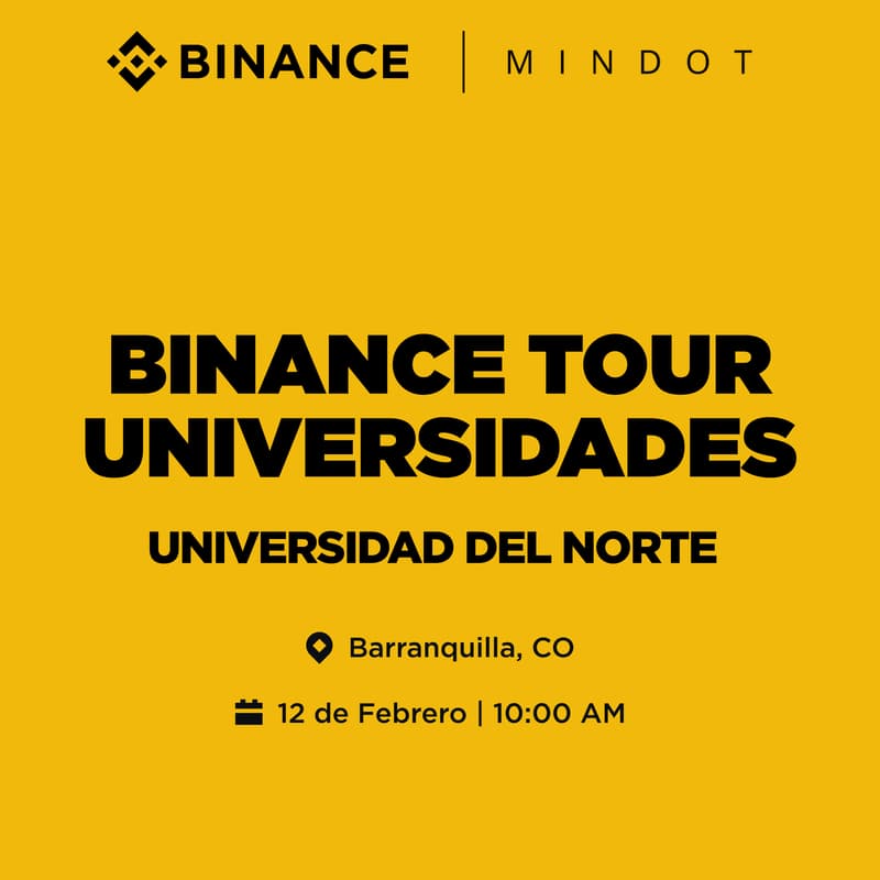 Cover Image for Binance University Tour - Barranquilla