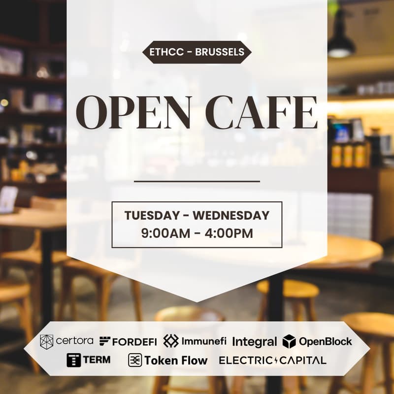 Cover Image for Open Cafe at EthCC