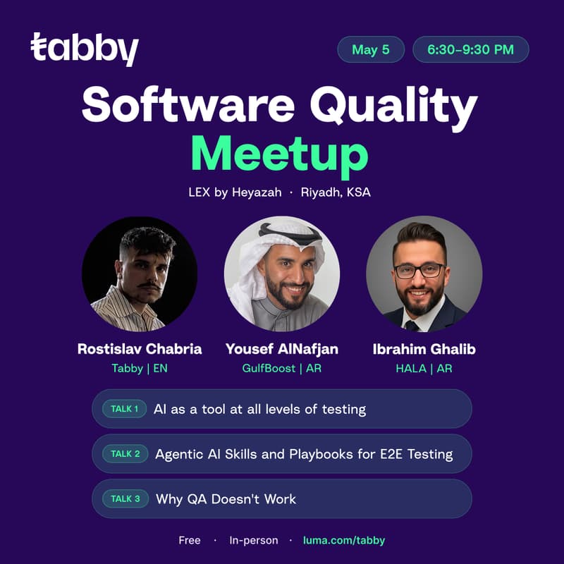 Cover Image for Software Quality Meetup