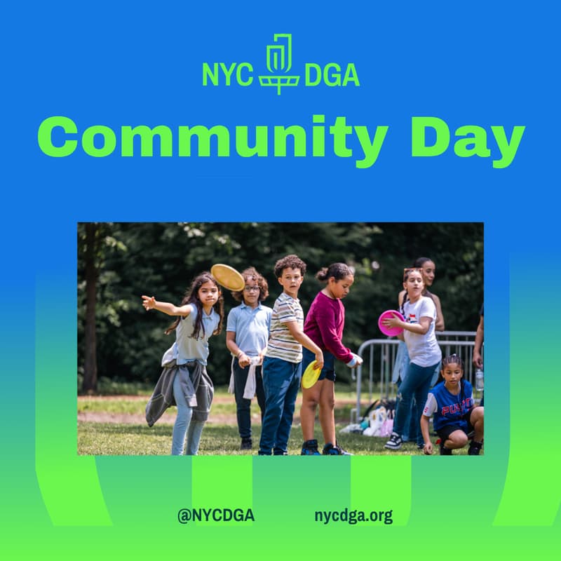 Cover Image for Community Day with NY Cares [Learn disc golf + volunteer cleanup!]