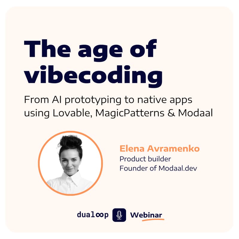 Cover Image for The age of vibecoding: From AI prototyping to native apps with Lovable, MagicPatterns and Modaal.