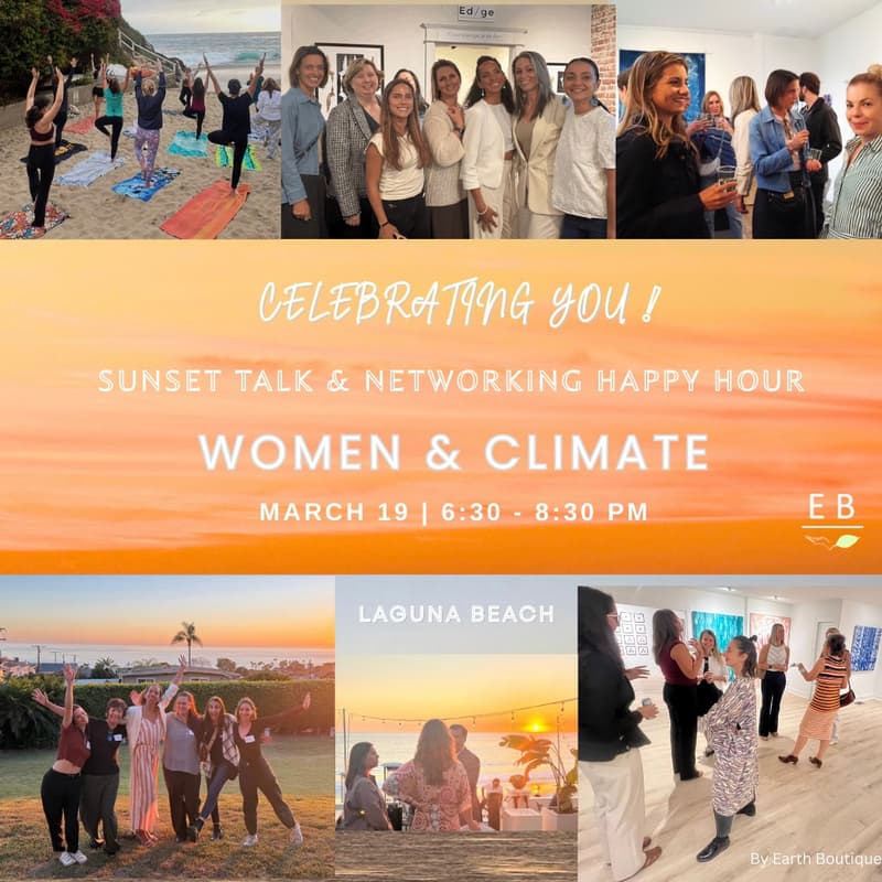 Cover Image for Women & Climate Happy Hour  Sunset talk & Networking