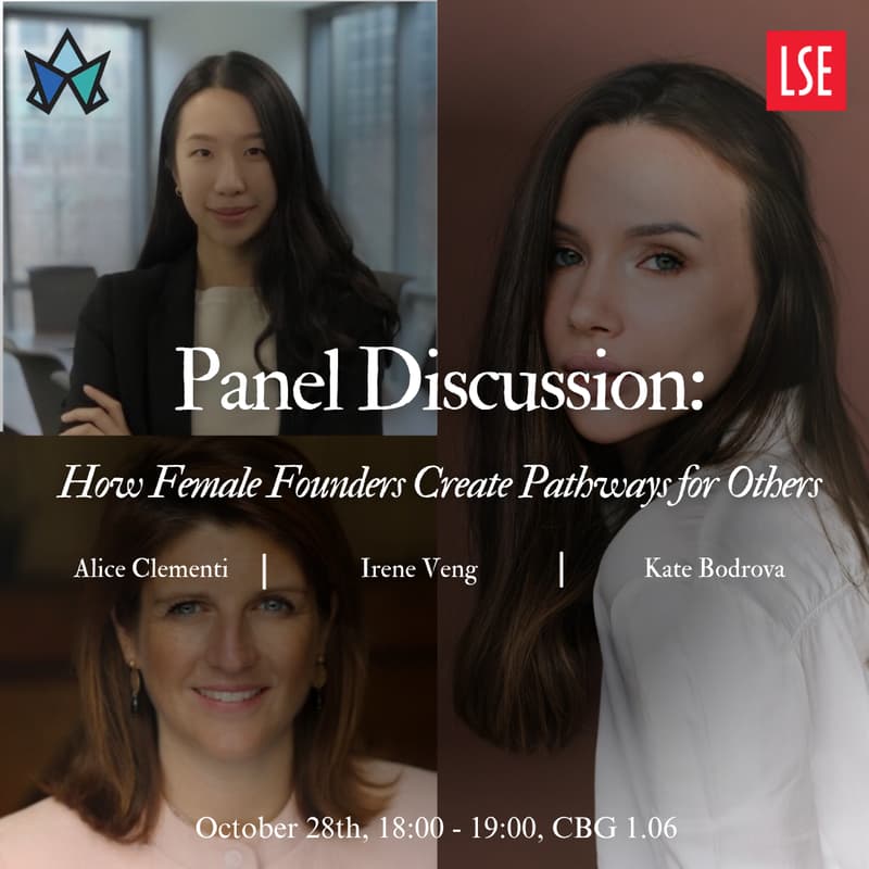 Cover Image for Panel Discussion: How Female Founders Create Pathways for Others