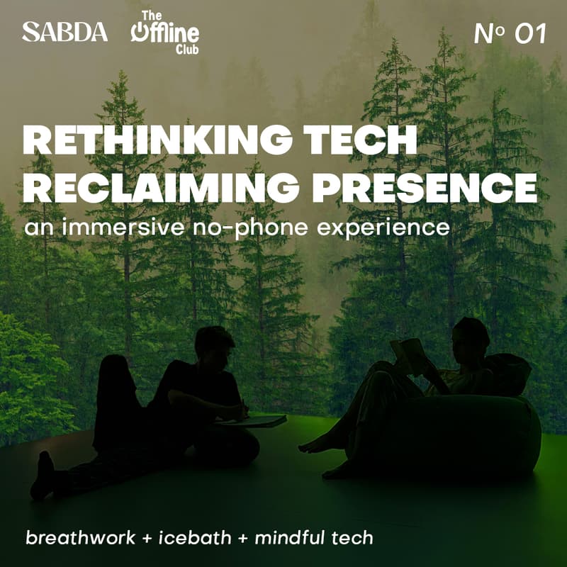 Cover Image for SABDA x The Offline Club: Rethinking Tech, Reclaiming Presence