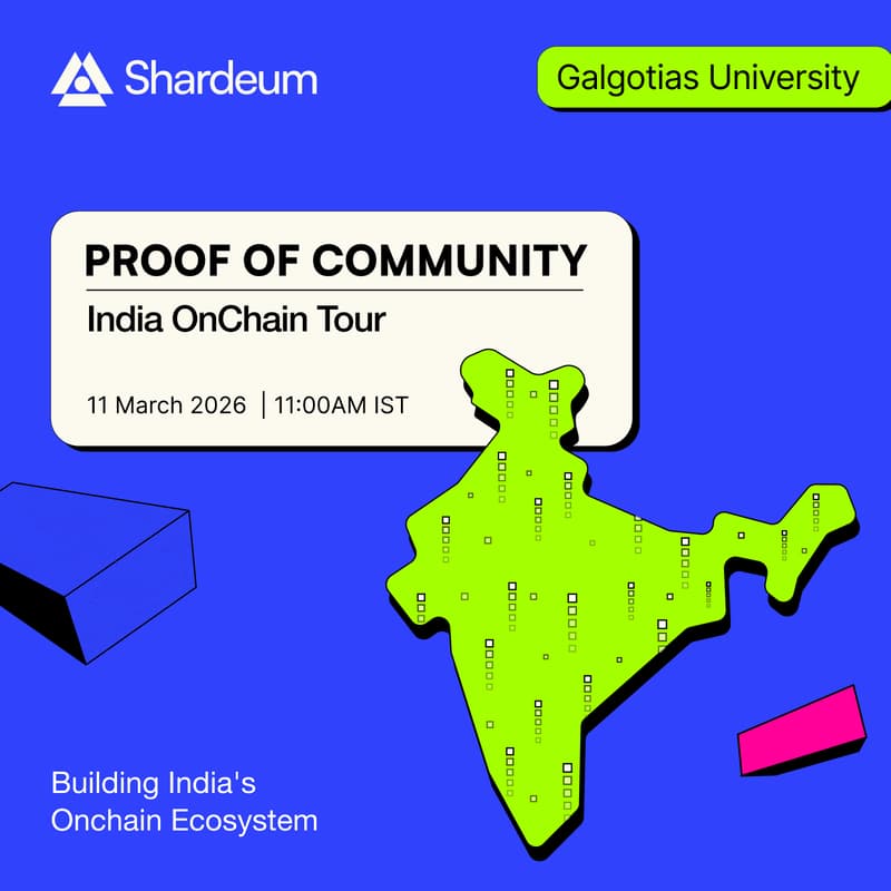Cover Image for India OnChain Tour #15 - Noida (U.P) Edition