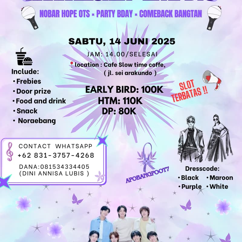 Gambar Sampul untuk BTS FESTA MEDAN 2025 & NOBAR HOPE ON THE STAGE FINAL (GOYANG STADIUM)