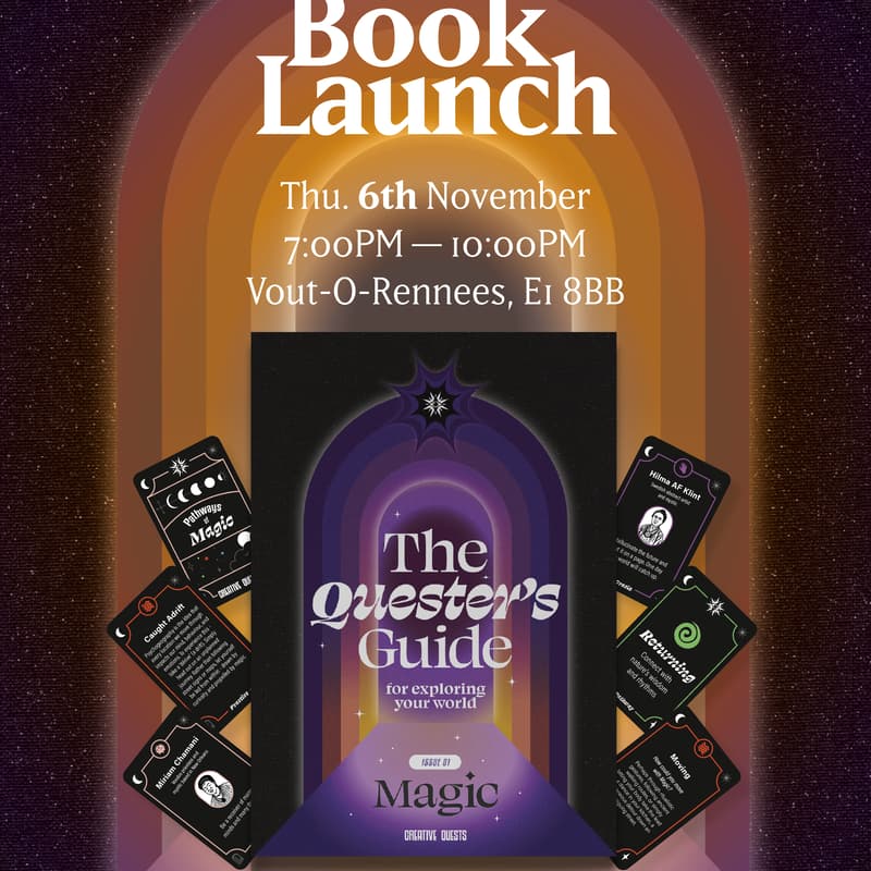 Cover Image for The Quester's Guide (Magic Issue) - London book launch