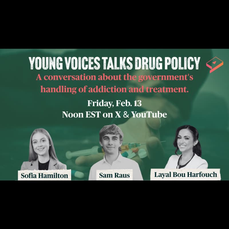 Cover Image for LIVESTREAM EVENT: Young Voices Talks Drug Policy
