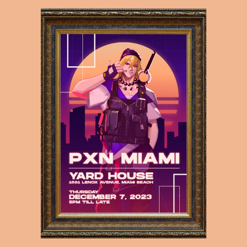 Cover Image for PxN in Miami, Pants will feed you.
