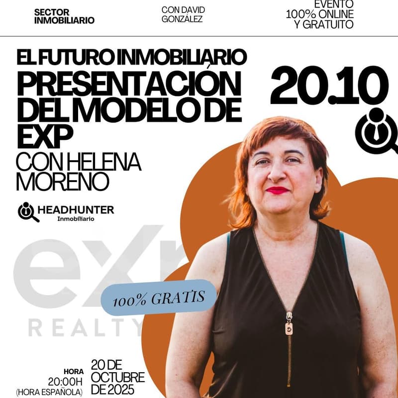 Cover Image for El Futuro Inmobiliario: PRESENTACIÓN DEL MODELO de EXP con Helena Moreno