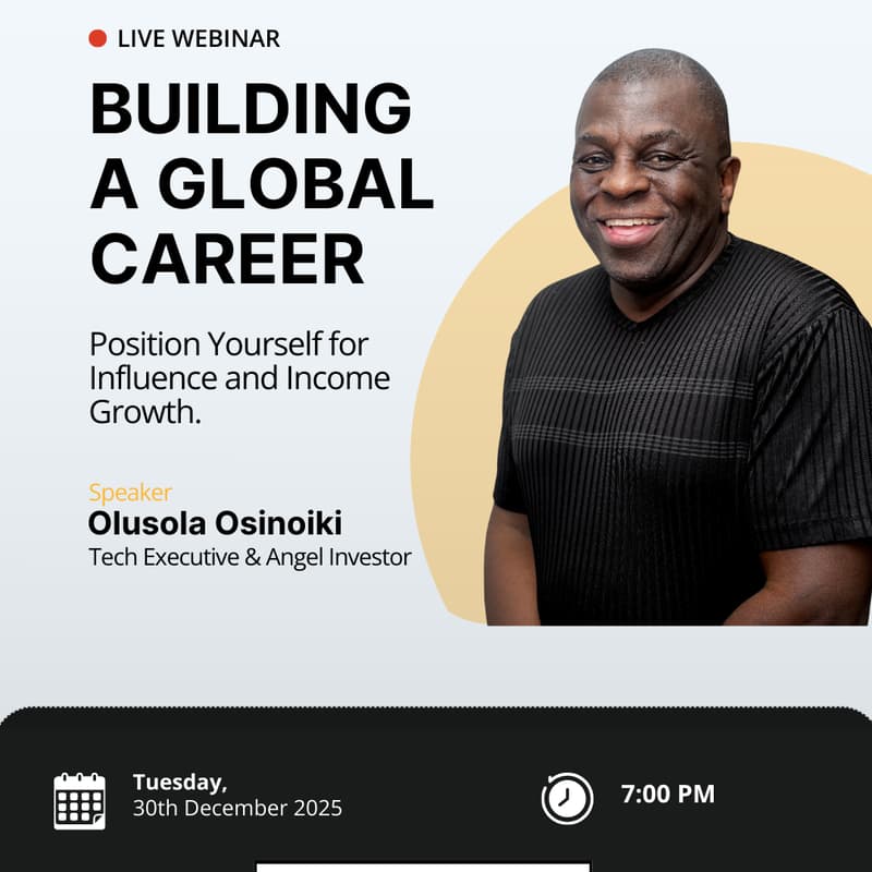 Cover Image for Building a Global Career: Position Yourself for Influence and Income Growth