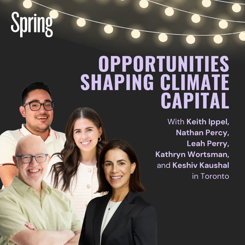 Cover Image for Impact Investor Breakfast: Opportunities Shaping Climate Capital