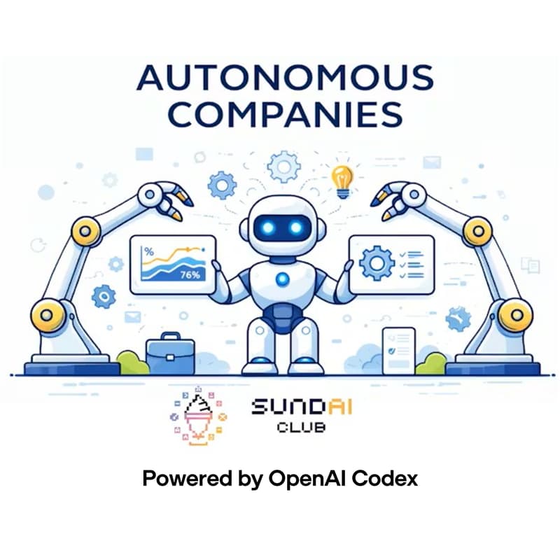 Cover Image for SUNDAI Autonomous Companies Hack with HBS and MIT Sloan - Powered by OpenAI Codex