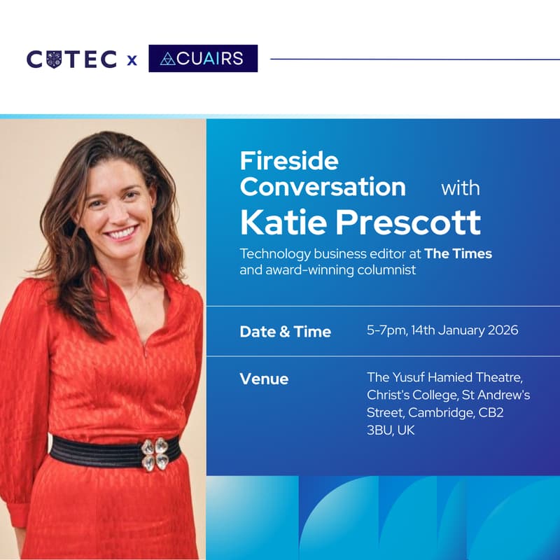Cover Image for Fireside Chat with Katie Prescott, Technology Business Editor at The Times
