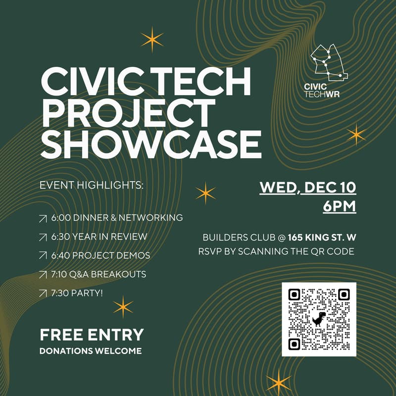 Cover Image for CivicTechWR Project Showcase | Season 6