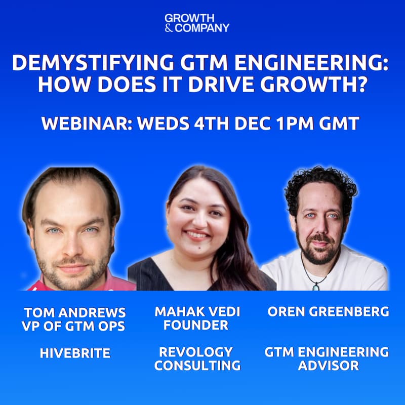 Cover Image for Demystifying GTM Engineering - how does it drive growth?