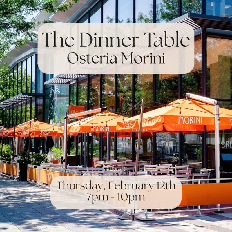 Cover Image for The Dinner Table at Osteria Morini (DC)