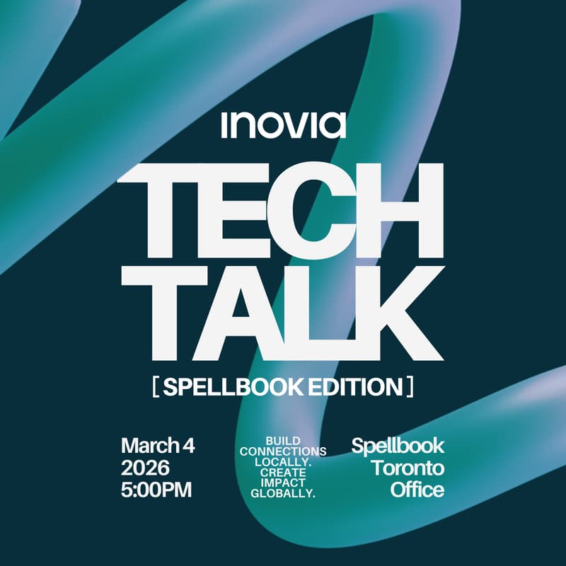 Cover Image for Inovia TechTalk —  Spellbook Editi﻿on