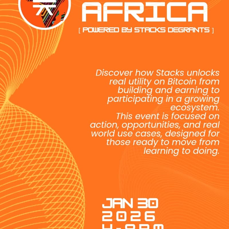 Cover Image for STACKS AFRICA COMMUNITY ACTIVATION.