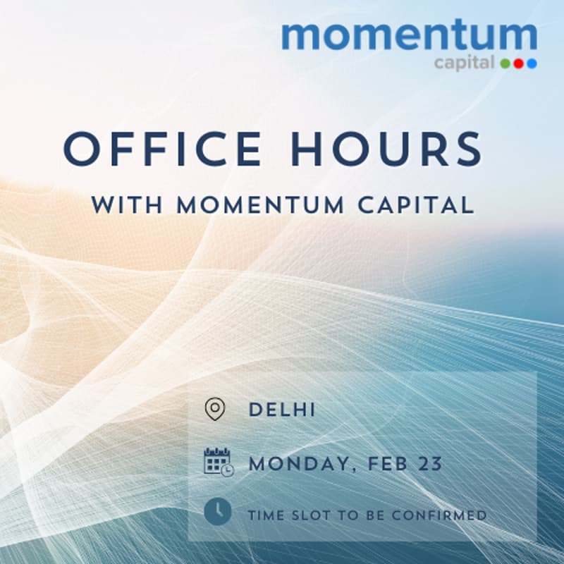 Cover Image for Office Hours with Momentum Capital - Delhi Edition