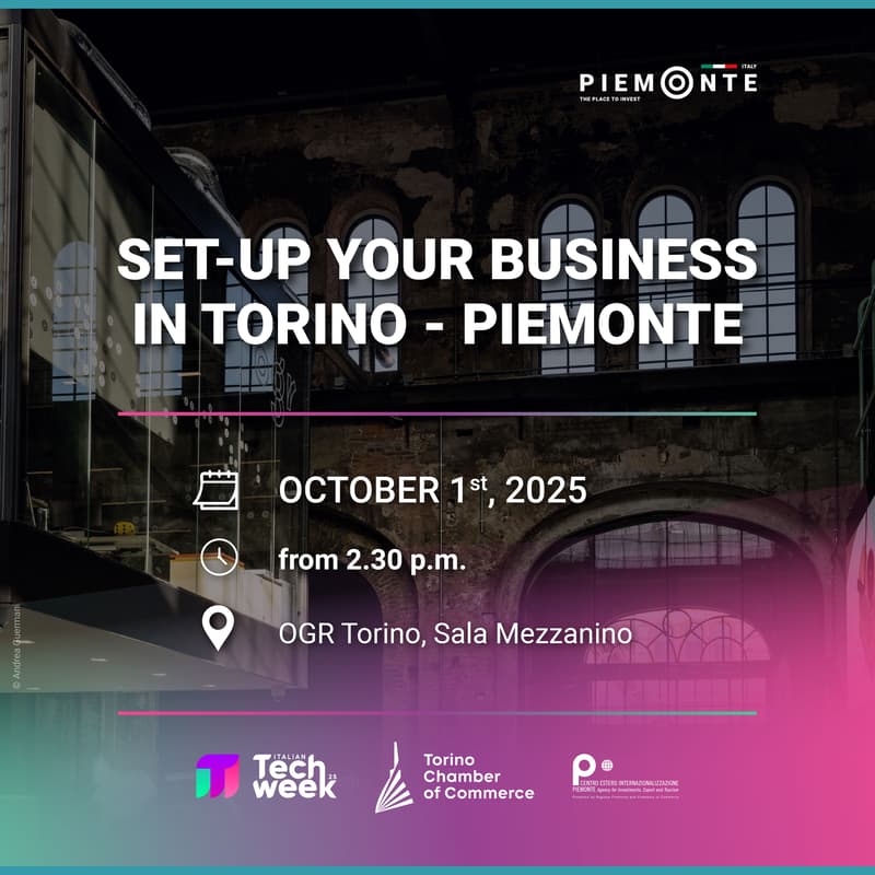 Cover Image for Set-Up Your Business in Torino - Piemonte
