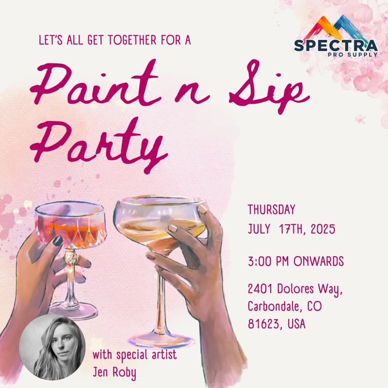 Cover Image for Paint & Sip with Jen Roby
