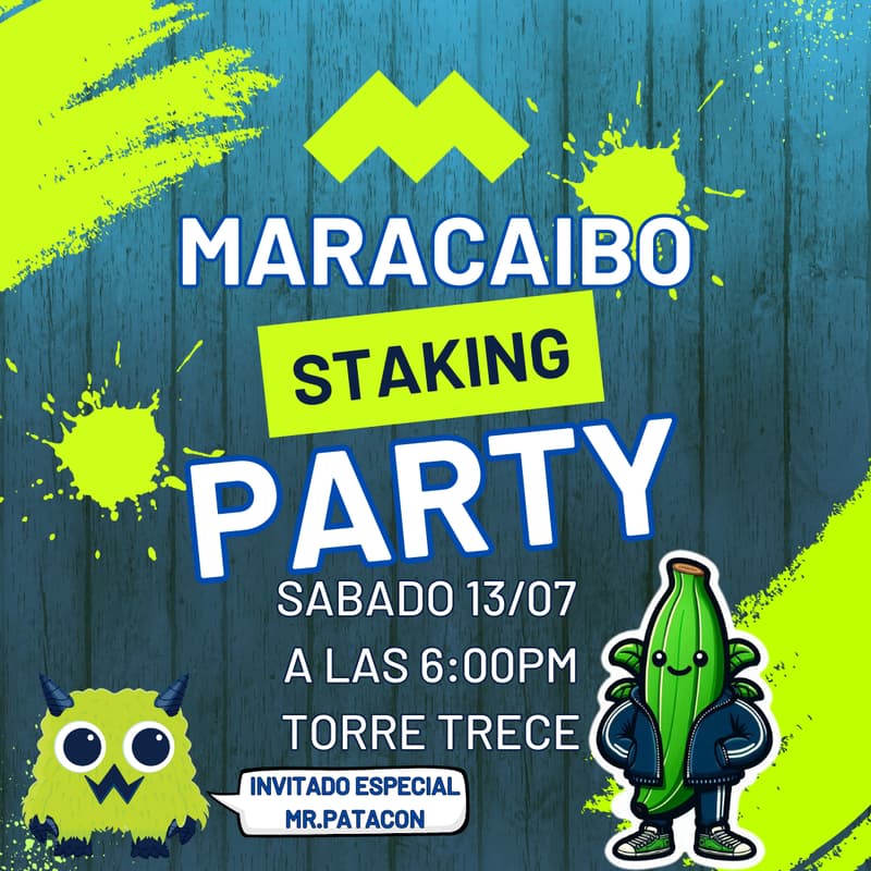Cover Image for MARACAIBO STAKING PARTY