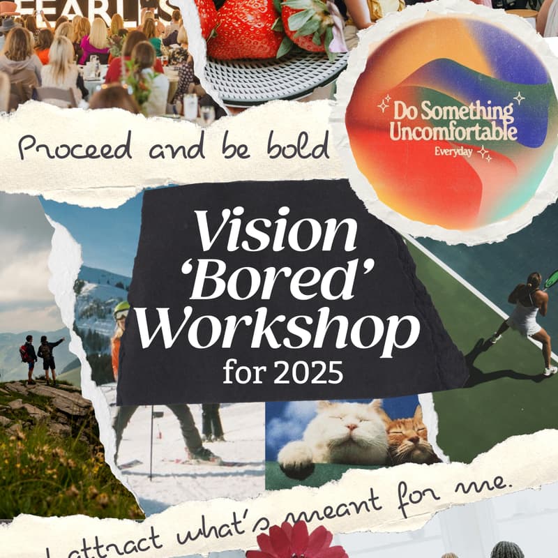 Cover Image for Vision 'bored' workshop