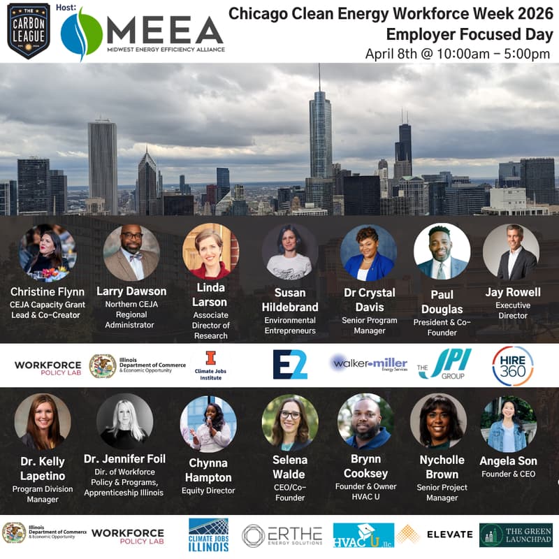 Cover Image for Chicago Clean Energy Workforce Week 2026 - Employer Focused Day