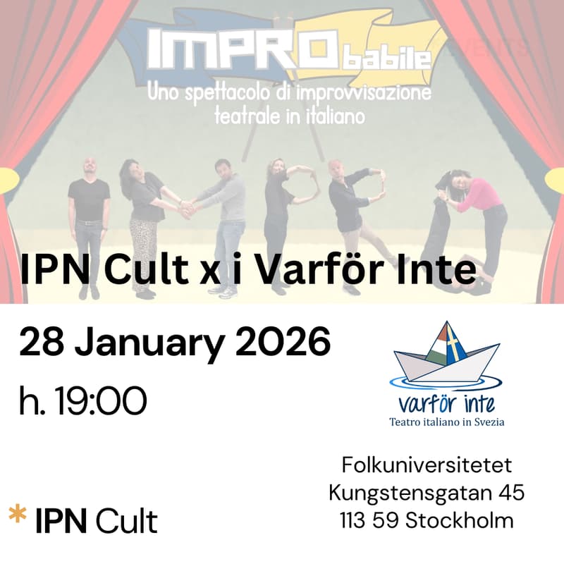 Cover Image for IPN Cult: "IMPRObabile" feat. i Varför Inte
