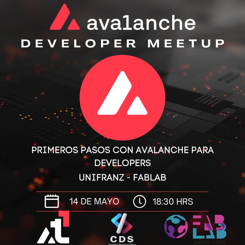 Cover Image for Avalanche Developer Meetup Bolivia 🔺