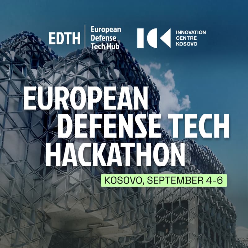 Cover Image for European Defense Tech Hackathon – Pristina