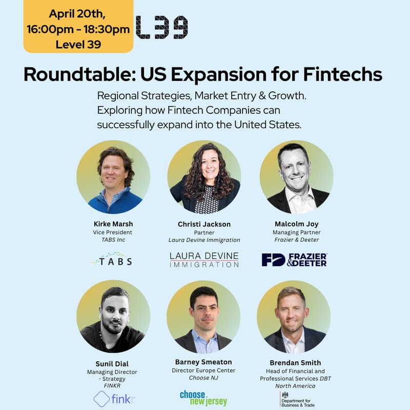 Cover Image for US Expansion for Fintechs: Regional Strategies, Market Entry & Growth