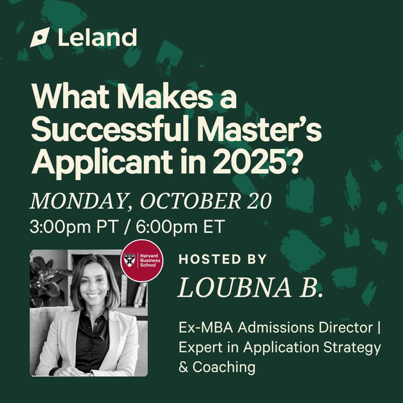 Cover Image for What Makes a Successful Master’s Applicant in 2025?