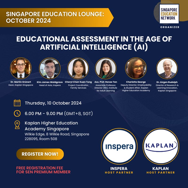 Cover Image for Singapore Education Lounge: October 2024