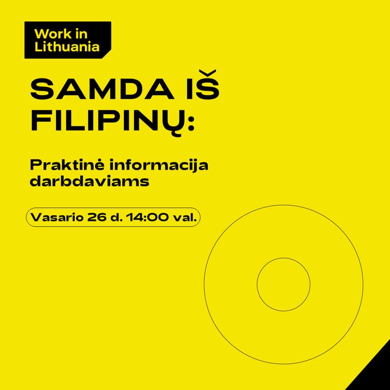 Cover Image for Samda iš Filipinų: praktinė informacija darbdaviams
